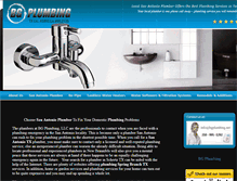 Tablet Screenshot of bgplumbing.net